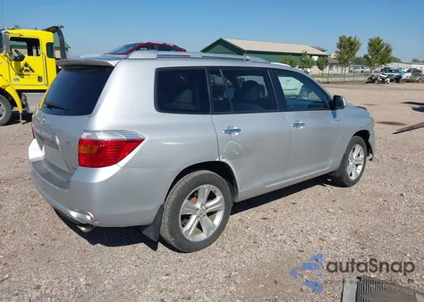 2008 Toyota Highlander Limited from USA, damaged, VIN JTEES42AX82056424